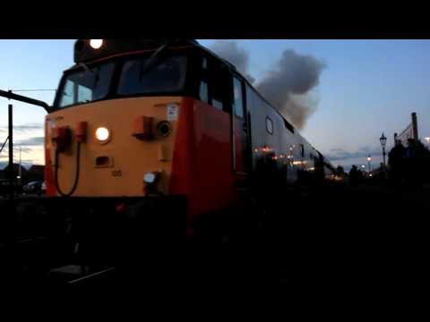 "CLAG ALERT" class 50(ark royal) departs kidderminster