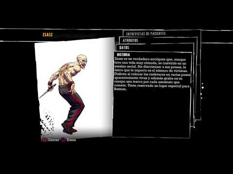 Archivos de Batman: Arkham Asylum — Victor Zsasz (en Inglés con Subtitulos)