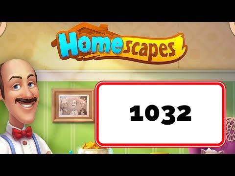 Homescapes Level 1032 - No Boosters