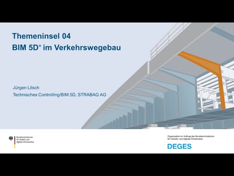 Fachsymposium BIM 2021 | Themeninsel 4 | BIM 5D® im Verkehrswegebau