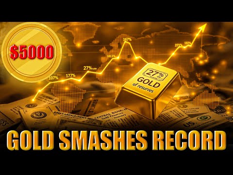 Gold Smashes Records at $5,500 — Why Markets Fear the Next Crash