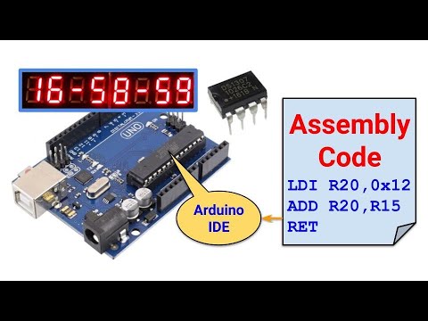 Assembly via Arduino - Programming DS1307 RTC