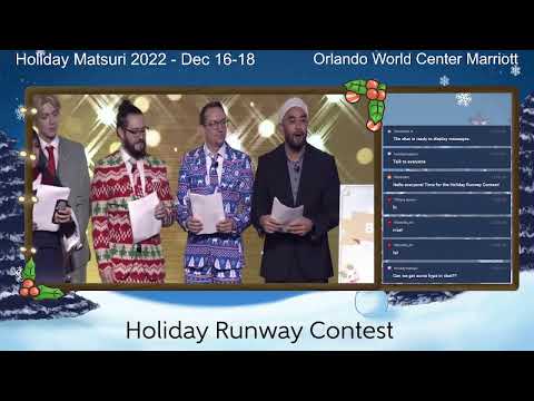Holiday Matsuri 2022 - Holiday Runway Contest