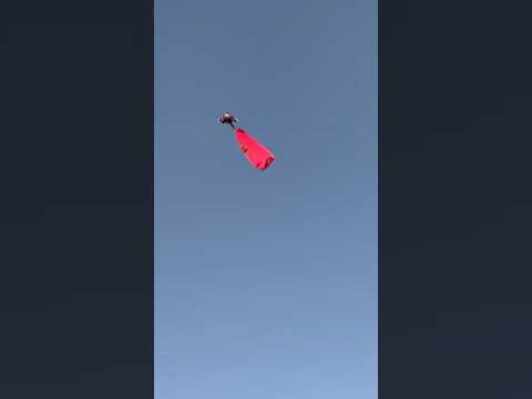 Full Speed Landing on my RACE Glider. #paragliding #speedflying #aviation