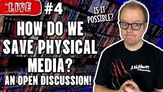 🔴LIVE Ask Me Anything Physical MEDIA And Movie Chat! | How Do We SAVE Physical Media?