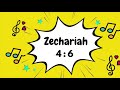 Zechariah 4:6 Bible Verse Song and Lyric Video By Psalmist Laura