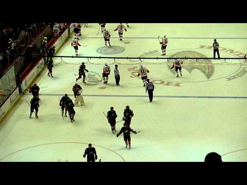 Flyers v. Ducks 12/31/2010 (final moments of game)