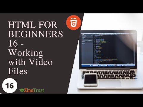 HTML For Beginners 16 Working with Video Files