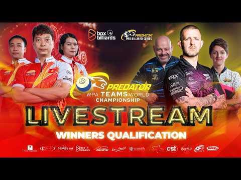 Live 1 | Team Vietnam vs Team Großbritannien | Predator WPA Team 10-Ball Weltmeisterschaft