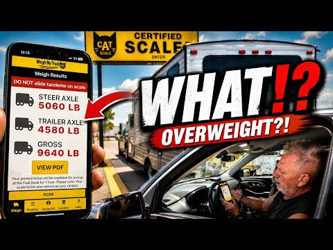 Towing Mistake Caught at the CAT Scale! (Weigh Safe Saves the Day)