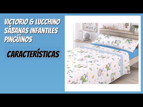 RESEÑA (2026) : Victorio & Lucchino Sábanas Infantiles Pingüinos. DETALLES