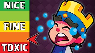 Ranking Clash Royale's Most TOXIC Emotes!