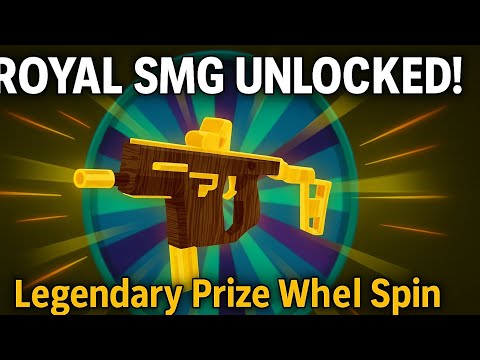 Legendary ROYAL SMG Unlocked in Deadshot.io | Prize Wheel Spin! | @redskull555