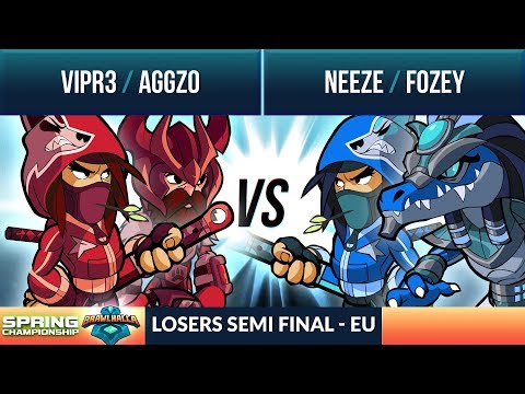 VipR3 & Aggz0 vs Neeze & Fozey - Losers Semi Final - Spring Championship EU 2v2
