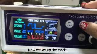 Ionizer Foot Detox Machine Cell Spa Detox Machine Ion Spa HK-807