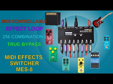 MIDI Effects Switcher by DOREMiDi | RockBoard | PedalPedia