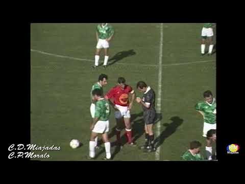 Fútbol C D Miajadas   C P  Moralo año 1993, Miajadas 2020