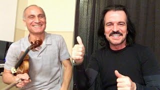 YANNI: Master Class with Samvel Yervinyan on violin