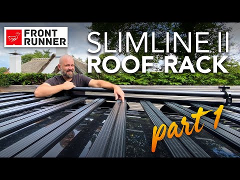 Frontrunner Slimline II roof rack installation on our Mercedes V Class! - PART 1