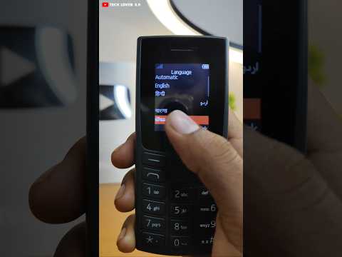 Nokia 105 Language Setting | Language Change Kaise Kare | Nokia Language Setting #nokia