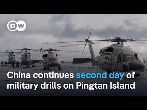 China's war games rehearsal: Retribution for Taiwan's $11.1 billion arms deal with the US? | DW News