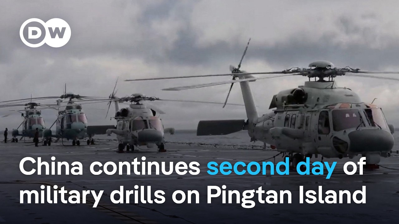 China's war games rehearsal: Retribution for Taiwan's $11.1 billion arms deal with the US? | DW News
