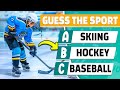 Guess The Sport From The Picture Sport Quiz ️