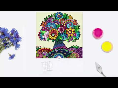 Magic Color by Number: Paint video