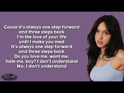 Olivia Rodrigo - 1 step forward, 3 steps back (Lyrics)