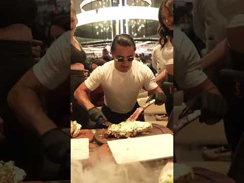 #saltbae restaurante em Las Vegas