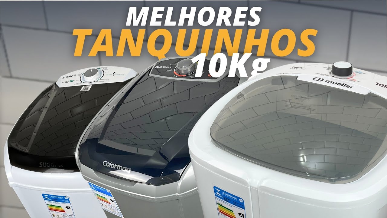 Miniatura da avaliação em vídeo de Tanquinho Semiautomático Mueller Big 16 Kg Aquatec Cor Preto