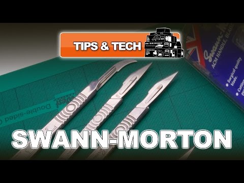 SWANN-MORTON HOBBY KNIVES & SCALPELS FOR SCALE MODELS