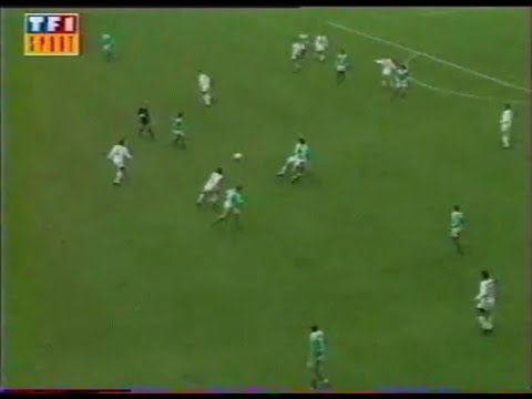 ST ETIENNE - AUXERRE-2-1     (TOUS LES BUTS : DIVISION 1 : SAISON 1990-1991)