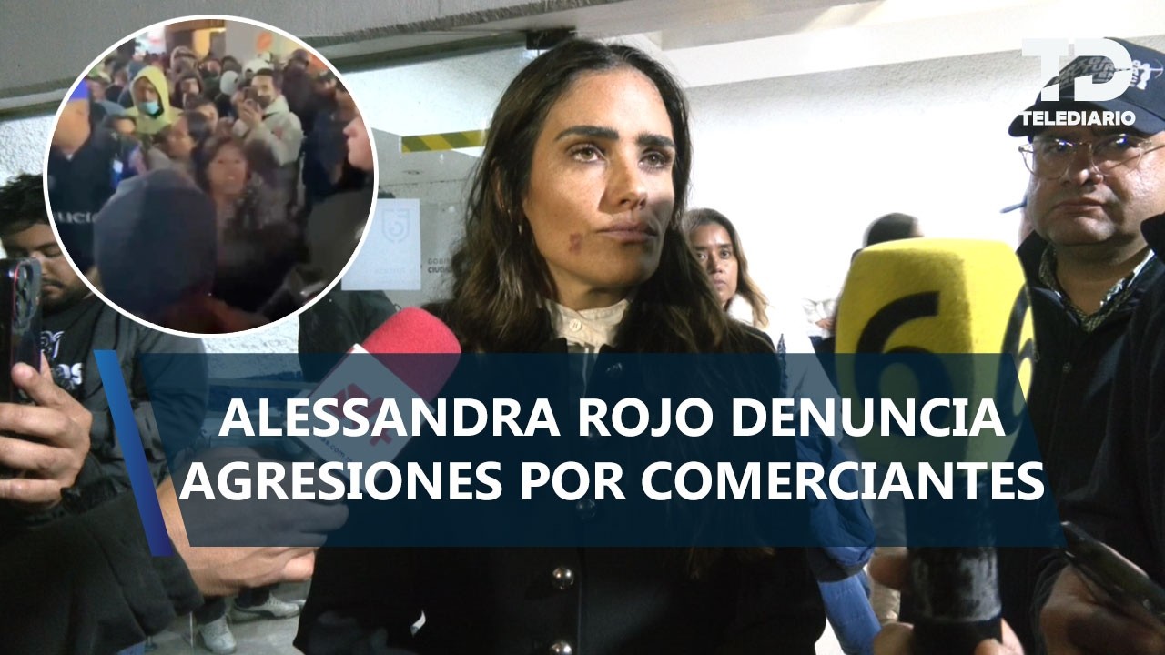 Alessandra Rojo de la Vega relata agresión durante operativo en Zona Rosa