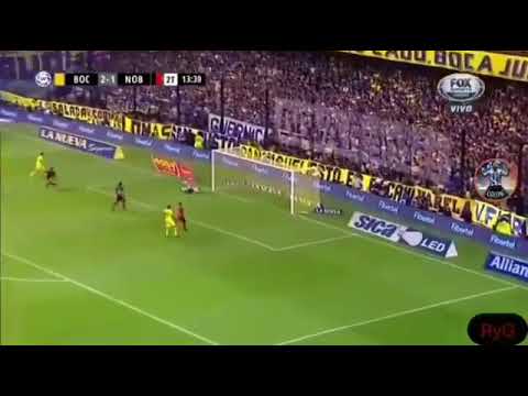 Gol de Pavón Boca 3 x Newell's 1 superliga Argentina 2017 / 2018