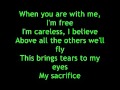 My Sacrifice Creed Lyrics by Dan Mang My Sacrifice Creed Lyrics by Dan Mang