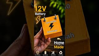 12V Battery kaise banaye at home #viralshort #trendingshorts #viralreels #shorts #short #experiment