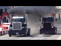 Insane Semi Drag Racing MADNESS. Over The Top Diesel Showdown 2022: Bobtail. Onaway Michigan.