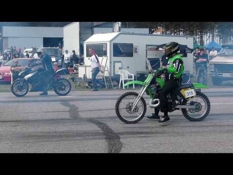 Drag racing Z1000, Hayabusa, KX500 @ VW Open 2010