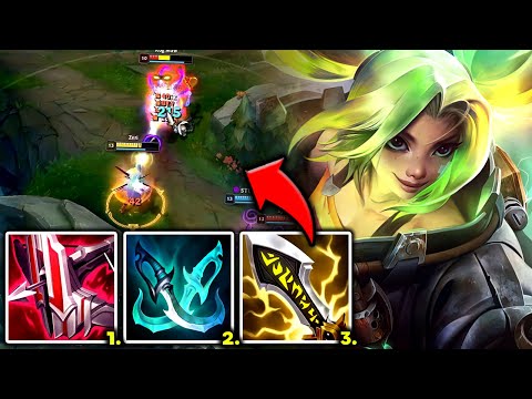 ZERI TOP BUT I'M 1V9'ING WITH THE WORST CHAMP EVER (TERRIBLE W/R) - S12 Zeri TOP Gameplay Guide