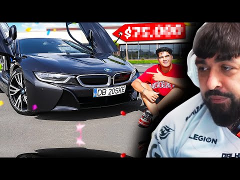 IMOGEN REACTIE - MI-AM CUMPĂRAT MAȘINA VISURILOR MELE LA 20 DE ANI (bmw I8) - !