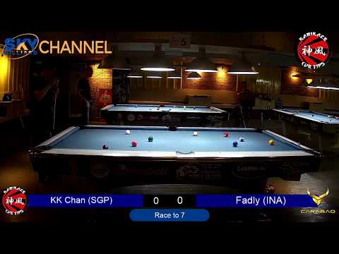 #billiardindonesia KK Chan (SGP) VS Fadly (INA) - Asia Qualifier Predator World 10 Ball Championship