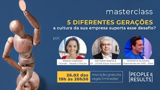 5 Diferentes gerações, a cultura da sua empresa suporta o desafio?