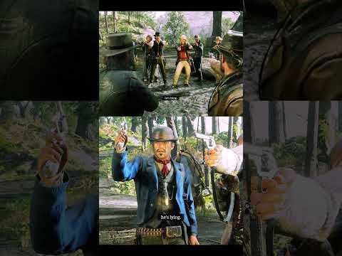Yes... Javier Points the Gun at Arthur😢 #rdr2 #reddeadredemption