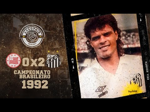 Nautico 0 x 2 Santos 20/04/1992 - Melhores Momentos - Narração: Luciano do Valle