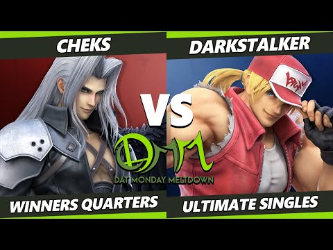 DAT Monday Meltdown 218 - Cheks (Sephiroth) Vs. DarkStalker (Terry) SSBU Ultimate Tournament