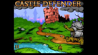 ATARI XL / XE =+ CASTLE DEFENDER += NEW VERSION 1.2 - 2021