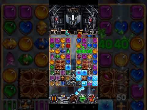 Jewel Vampire Castle 💎 🏰 Level 194 ⭐⭐ 2021 - Match 3 Puzzle no Booster 👑 Android Gameplay ✅