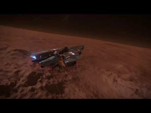 Elite Dangerous Capital Ship On Surface #dsgs