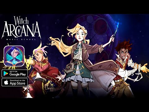 Witch Arcana - Magic School Gameplay (Android,IOS) - YouTube